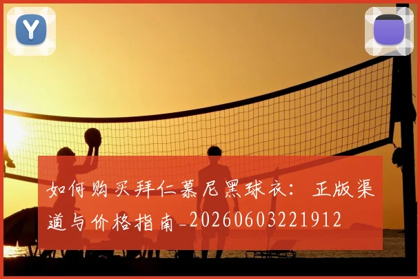 如何购买拜仁慕尼黑球衣：正版渠道与价格指南_20260603221912
